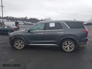 2022 Hyundai Palisade SEL with VIN KM8R4DHE5NU424448, listed as a IAAI auction lot 41806347 with 34,520 mi miles. Bid and sale history available at carsss.com. Image 14.