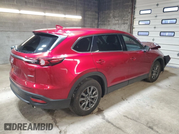 2021 Mazda CX-9 Touring with VIN JM3TCBCY7M0517200, listed as a Copart auction lot 87116144 with 26,663 mi miles and Salvage Title. Bid and sale history available at carsss.com. Image 3.