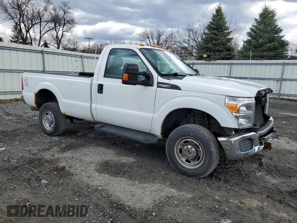 2014 Ford Super Duty F-250 SRW XL with VIN 1FTBF2B66EEB72886, listed as a Copart auction lot 53053355 with 40,925 mi miles and Salvage Title. Bid and sale history available at carsss.com. Image 4.