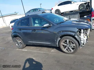 2021 Hyundai Kona Limited with VIN KM8K3CA58MU750686, listed as a IAAI auction lot 41591657 with 63,450 mi miles. Bid and sale history available at carsss.com. Image 14.