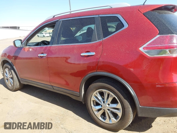 2016 Nissan Rogue SL with VIN 5N1AT2MT6GC899673, listed as a IAAI auction lot 42008141 with 164,669 mi miles and . Bid and sale history available at carsss.com. Image 14.