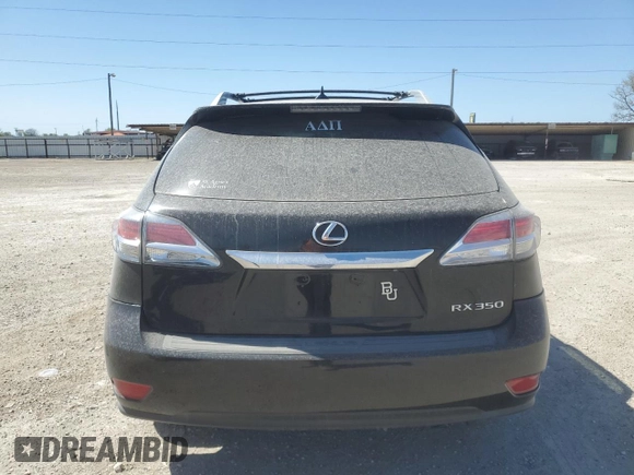 2013 Lexus RX 350 with VIN 2T2ZK1BA8DC121234, listed as a Copart auction lot 50413035 with 117,812 mi miles and Salvage Title. Bid and sale history available at DreamBid. Image 6.