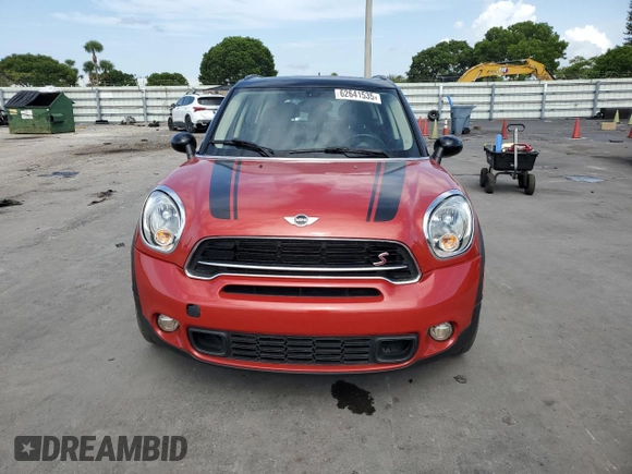 2015 MINI Countryman S z VIN WMWZC3C53FWT05941, wystawiony jako Copart lot #62641535 z przebiegiem 134 075 mil mil oraz Czysty tytuł • Clean title. Historia ofert i sprzedaży dostępna na DreamBid. Obrazek 5.