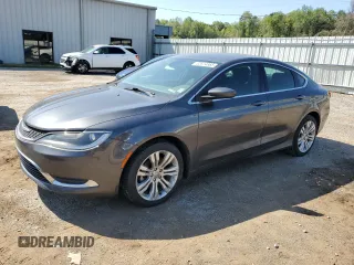 2015 Chrysler 200 Limited with VIN 1C3CCCABXFN699661, listed as a Copart auction lot 52614865 with 168,163 mi miles and Clean Title. Bid and sale history available at carsss.com. Image 1.