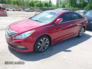 2014 Hyundai Sonata SE with VIN 5NPEC4AC6EH812605, listed as a IAAI auction lot 42149050 with 122,867 mi miles and . Bid and sale history available at DreamBid. Image 2.
