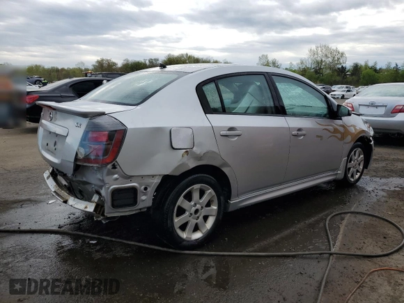 2011 Nissan Sentra 2.0 with VIN 3N1AB6APXBL650539, listed as a Copart auction lot 52760405 with Not Provided miles and Salvage Title. Bid and sale history available at DreamBid. Image 3.