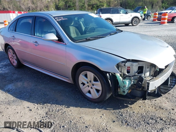 2011 Chevrolet Impala LS Fleet with VIN 2G1WF5EK3B1200399, listed as a IAAI auction lot 42050509 with 135,709 mi miles and . Bid and sale history available at DreamBid. Image 1.