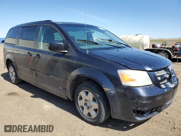 2010 Dodge Grand Caravan SE with VIN 2D4RN4DE7AR187172, listed as a Copart auction lot 55253025 with 360,076 mi miles and Salvage Title. Bid and sale history available at DreamBid. Image 4.