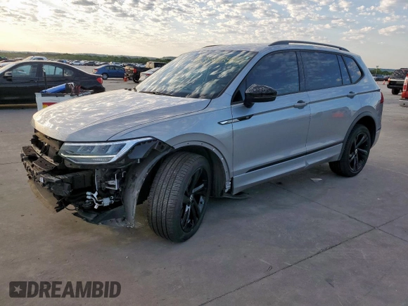 2024 Volkswagen Tiguan SE R-Line Black with VIN 3VVCB7AX9RM093060, listed as a Copart auction lot 56354345 with 12,084 mi miles and Salvage title. Bid and sale history available at DreamBid. Image 1.