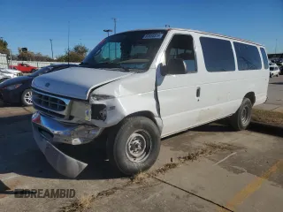 2002 Ford Econoline Passenger XL с VIN 1FBSS31S82HB36096, выставлен на аукционе Copart как лот 80654574 с пробегом 170 656 миль миль и Списание • Salvage title. История ставок и продаж доступна на DreamBid. Изображение 1.