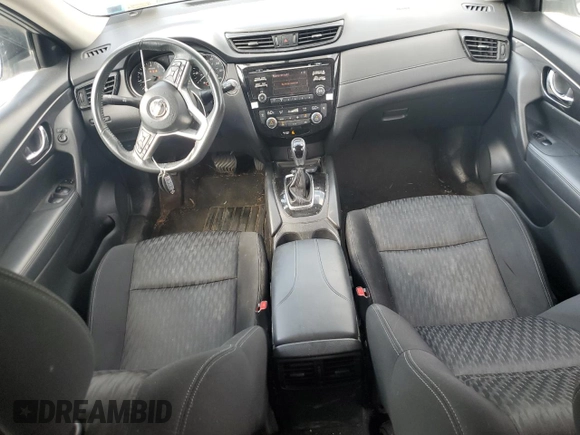 2017 Nissan Rogue S with VIN KNMAT2MV5HP611772, listed as a Copart auction lot 57281955 with 101,182 mi miles and Salvage title. Bid and sale history available at DreamBid. Image 8.