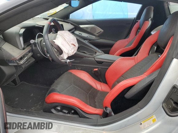 2021 Chevrolet Corvette 3LT with VIN 1G1YC3D4XM5105039, listed as a Copart auction lot 47471115 with Not provided miles and Salvage title. Bid and sale history available at DreamBid. Image 7.