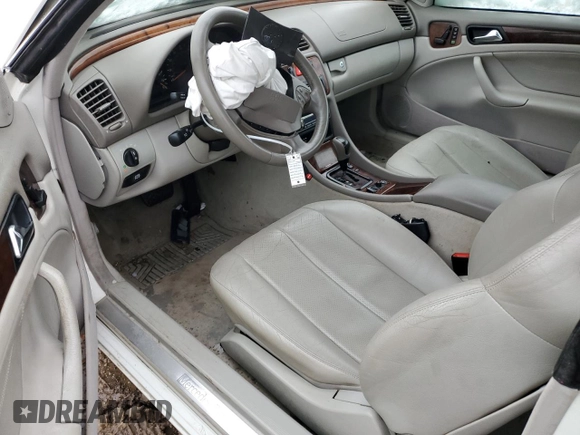 2002 Mercedes-Benz CLK 320/430 with VIN WDBLJ65G82T126125, listed as a Copart auction lot 44887835 with Not Provided miles and Salvage Title. Bid and sale history available at DreamBid. Image 8.