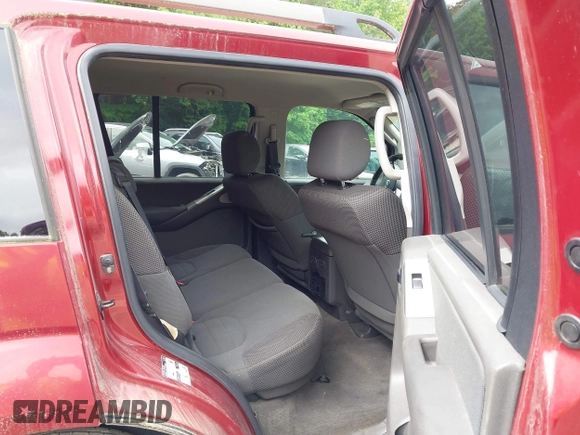 2008 Nissan Pathfinder S with VIN 5N1AR18U58C607301, listed as a IAAI auction lot 40503693 with 118,080 mi miles and . Bid and sale history available at DreamBid. Image 8.