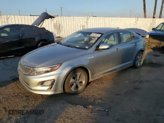 2016 Kia Optima Hybrid with VIN KNAGM4AD1G5096940, listed as a Copart auction lot 89160025 with 122,847 mi miles and Salvage Title. Bid and sale history available at carsss.com. Image 1.