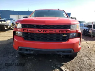2019 Chevrolet Silverado 1500 Custom with VIN 1GCRYBEH5KZ312341, listed as a Copart auction lot 49052825 with 33,710 mi miles and Clean Title. Bid and sale history available at DreamBid. Image 5.
