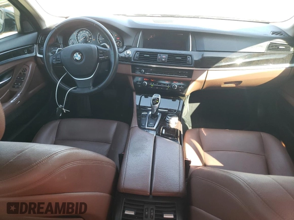 2016 BMW 5 Series 528i with VIN WBA5A5C57GG347122, listed as a Copart auction lot 47565815 with 82,857 mi miles and Salvage Title. Bid and sale history available at carsss.com. Image 8.