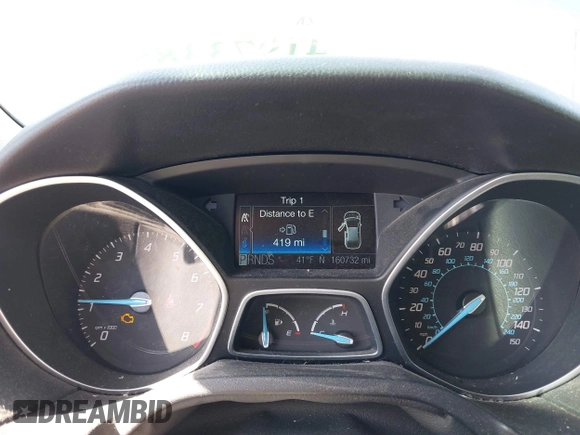 2012 Ford Focus SEL with VIN 1FAHP3H25CL283610, listed as a IAAI auction lot 41973385 with 160,732 mi miles. Bid and sale history available at carsss.com. Image 7.