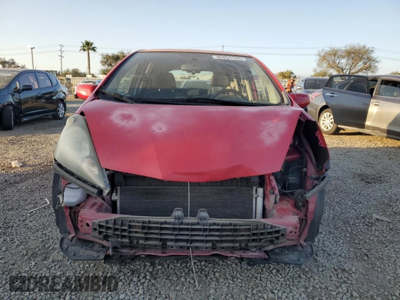 2013 Honda Fit with VIN JHMGE8H35DC076149, listed as a Copart auction lot 46454135 with 153,392 mi miles and Salvage Title. Bid and sale history available at carsss.com. Image 5.
