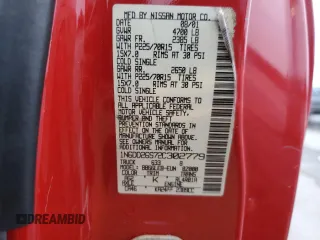 2002 Nissan Frontier XE with VIN 1N6DD26S72C302779, listed as a Copart auction lot 45683275 with 217,668 mi miles and Salvage title. Bid and sale history available at DreamBid. Image 13.