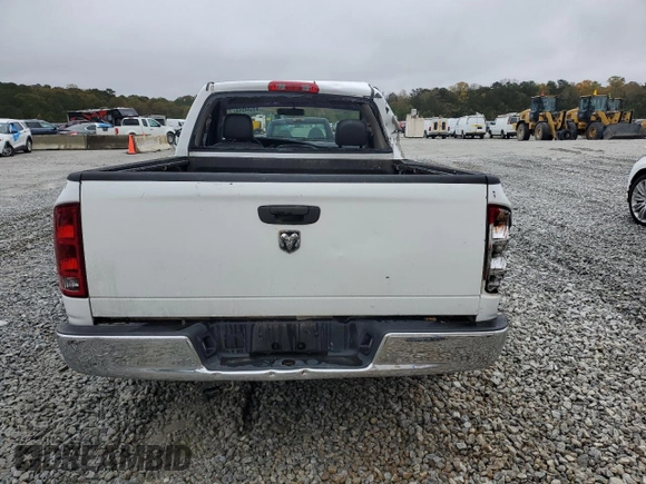 2005 Dodge 1500 SLT with VIN 1D7HA16N35J622186, listed as a Copart auction lot 80544344 with Not Provided miles and Salvage Title. Bid and sale history available at carsss.com. Image 6.