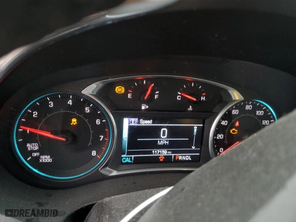 2018 Chevrolet Malibu LT with VIN 1G1ZD5ST5JF104121, listed as a Copart auction lot 50158785 with 117,159 mi miles and Non Repairable. Bid and sale history available at carsss.com. Image 9.