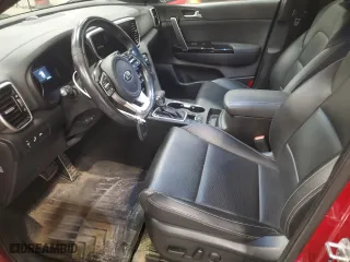 2020 Kia Sportage S with VIN KNDP6CAC1L7697410, listed as a Copart auction lot 52298895 with 60,900 mi miles and Salvage Title. Bid and sale history available at carsss.com. Image 7.