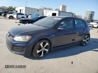 2017 Volkswagen Golf GTI S with VIN 3VW4T7AU5HM070957, listed as a Copart auction lot 42804844 with 60,466 mi miles. Bid and sale history available at carsss.com. Image 1.