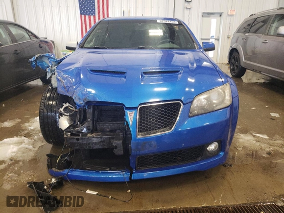 2009 Pontiac G8 GT with VIN 6G2EC57Y09L167466, listed as a Copart auction lot 82578463 with 99,295 mi miles and Clean Title. Bid and sale history available at carsss.com. Image 5.