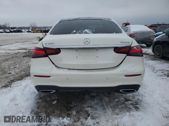 2021 Mercedes-Benz E-Class E 450 with VIN W1KZF5KB6MA947647, listed as a Copart auction lot 86587474 with 43,165 mi miles and Clean Title. Bid and sale history available at carsss.com. Image 6.