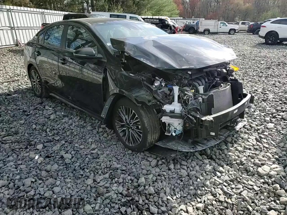 2023 Kia Forte GT-Line with VIN 3KPF54AD9PE609416, listed as a Copart auction lot 53337375 with 25,423 mi miles and Salvage Title. Bid and sale history available at carsss.com. Image 10.
