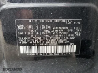 2017 Subaru Outback Touring with VIN 4S4BSATC6H3340077, listed as a Copart auction lot 50639115 with 141,671 mi miles and Salvage Title. Bid and sale history available at carsss.com. Image 13.