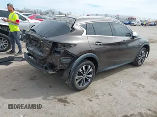 2017 Infiniti QX30 Premium with VIN SJKCH5CR7HA024635, listed as a IAAI auction lot 41764962 with 98,803 mi miles and . Bid and sale history available at DreamBid. Image 4.
