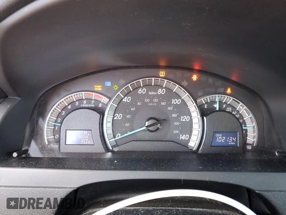 2014 Toyota Camry L with VIN 4T1BF1FKXEU341312, listed as a Copart auction lot 45307265 with 102,134 mi miles and Salvage Title. Bid and sale history available at DreamBid. Image 9.