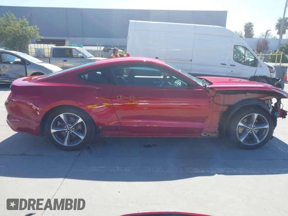 2017 Ford Mustang V6 with VIN 1FA6P8AM7H5266142, listed as a IAAI auction lot 41993504 with 53,107 mi miles and . Bid and sale history available at carsss.com. Image 14.