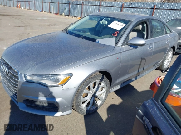 2018 Audi A6 Premium with VIN WAUC8AFC4JN088663, listed as a IAAI auction lot 41441109 with 82,184 mi miles. Bid and sale history available at carsss.com. Image 2.