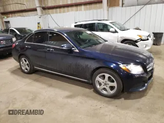 2018 Mercedes-Benz C 300 with VIN 55SWF4KB9JU259232, listed as a Copart auction lot 61559355 with 82,482 mi miles and Salvage title. Bid and sale history available at DreamBid. Image 4.