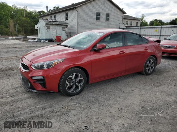 2019 Kia Forte LXS with VIN 3KPF24AD1KE059890, listed as a Copart auction lot 58013165 with 64,748 mi miles and Salvage title. Bid and sale history available at DreamBid. Image 1.