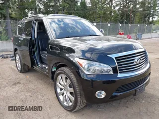 2012 Infiniti QX56 7-passenger with VIN JN8AZ2NE2C9019924, listed as a IAAI auction lot 42537932 with 69,906 mi miles and . Bid and sale history available at DreamBid. Image 1.