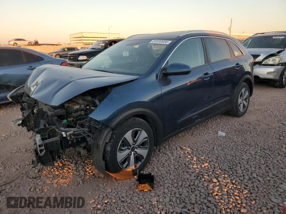 2018 Kia Niro FE with VIN KNDCB3LC9J5162065, listed as a Copart auction lot 85530934 with 77,146 mi miles and Salvage Title. Bid and sale history available at carsss.com. Image 1.