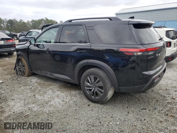 2023 Nissan Pathfinder SV z VIN 5N1DR3BC9PC239793, wystawiony jako Copart lot #43600785 z przebiegiem 39 969 mil mil oraz Czysty tytuł • Clean title. Historia ofert i sprzedaży dostępna na DreamBid. Obrazek 2.