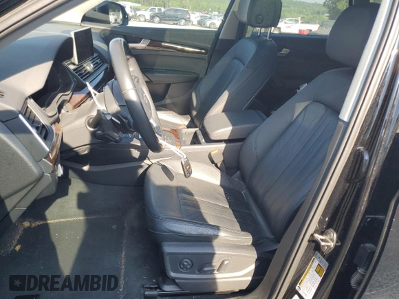 2018 Audi Q5 Premium with VIN WA1ANAFY1J2014241, listed as a Copart auction lot 62495955 with 85,503 mi miles and Salvage title. Bid and sale history available at DreamBid. Image 7.