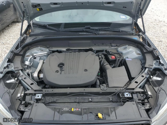 2024 Volvo XC60 Core Dark Theme with VIN YV4L12RKXR1763710, listed as a Copart auction lot 48162225 with 12,694 mi miles and Salvage Title. Bid and sale history available at carsss.com. Image 12.