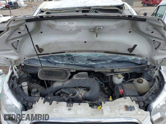 2017 Ford Transit with VIN 1FTYR1YM6HKB11030, listed as a Copart auction lot 87198464 with 173,848 mi miles and Salvage title. Bid and sale history available at DreamBid. Image 12.
