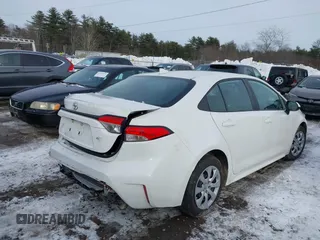 2021 Toyota Corolla LE with VIN 5YFEPMAE1MP177123, listed as a IAAI auction lot 41498332 with 25,908 mi miles. Bid and sale history available at carsss.com. Image 4.
