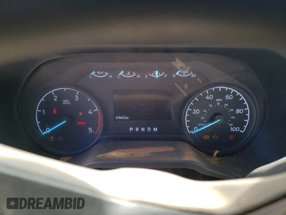 2023 Ford F-250 XL with VIN 1FT7W2BT8PEC30883, listed as a Copart auction lot 50710665 with 47,949 mi miles and Salvage Title. Bid and sale history available at DreamBid. Image 9.