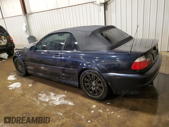 2002 BMW 3 Series M3 with VIN WBSBR934X2EX24732, listed as a Copart auction lot 87181624 with 101,105 mi miles and Salvage Title. Bid and sale history available at carsss.com. Image 2.
