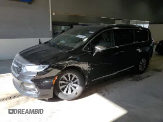 2021 Chrysler Pacifica Hybrid Limited with VIN 2C4RC1S71MR553394, listed as a Copart auction lot 80762064 with 86,988 mi miles and Salvage title. Bid and sale history available at DreamBid. Image 1.