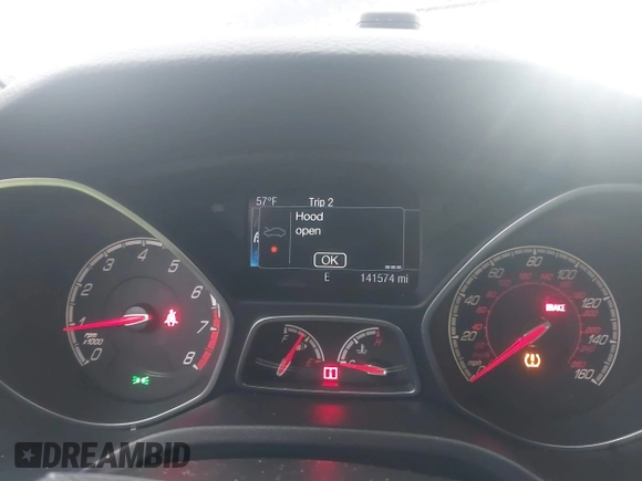2014 Ford Focus ST with VIN 1FADP3L94EL180667, listed as a IAAI auction lot 41718746 with 141,574 mi miles and . Bid and sale history available at carsss.com. Image 7.