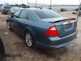 2011 Ford Fusion SEL with VIN 3FAHP0JA5BR279394, listed as a IAAI auction lot 41582899 with 216,092 mi miles. Bid and sale history available at carsss.com. Image 3.